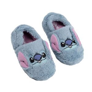 Lilo & Stitch Girls Character Face Slippers / Blue